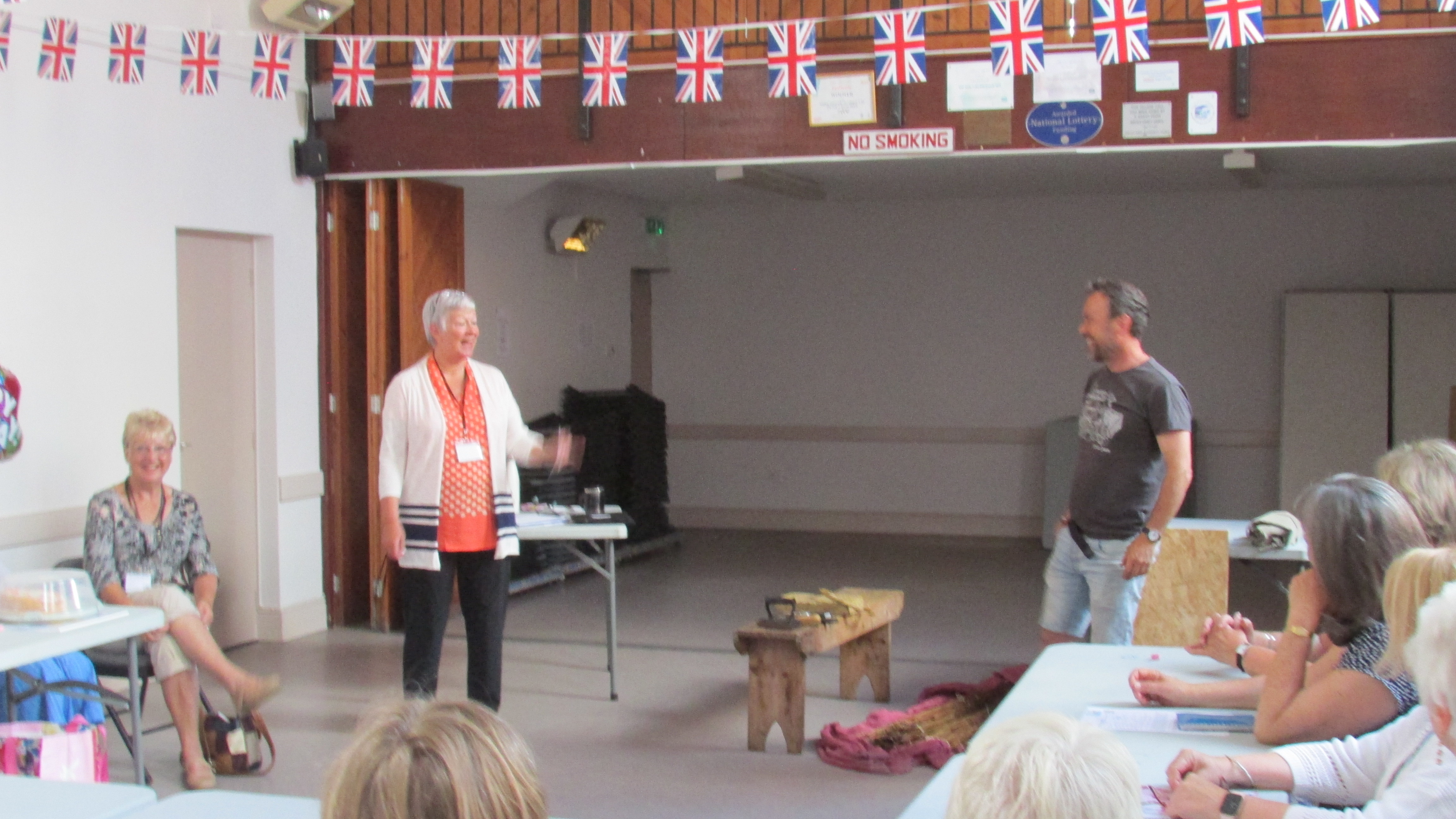 Rosemarie introduces the speaker