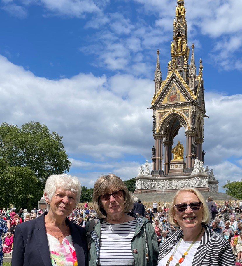 Rosie, Lilly and Jane at the NFWIAM