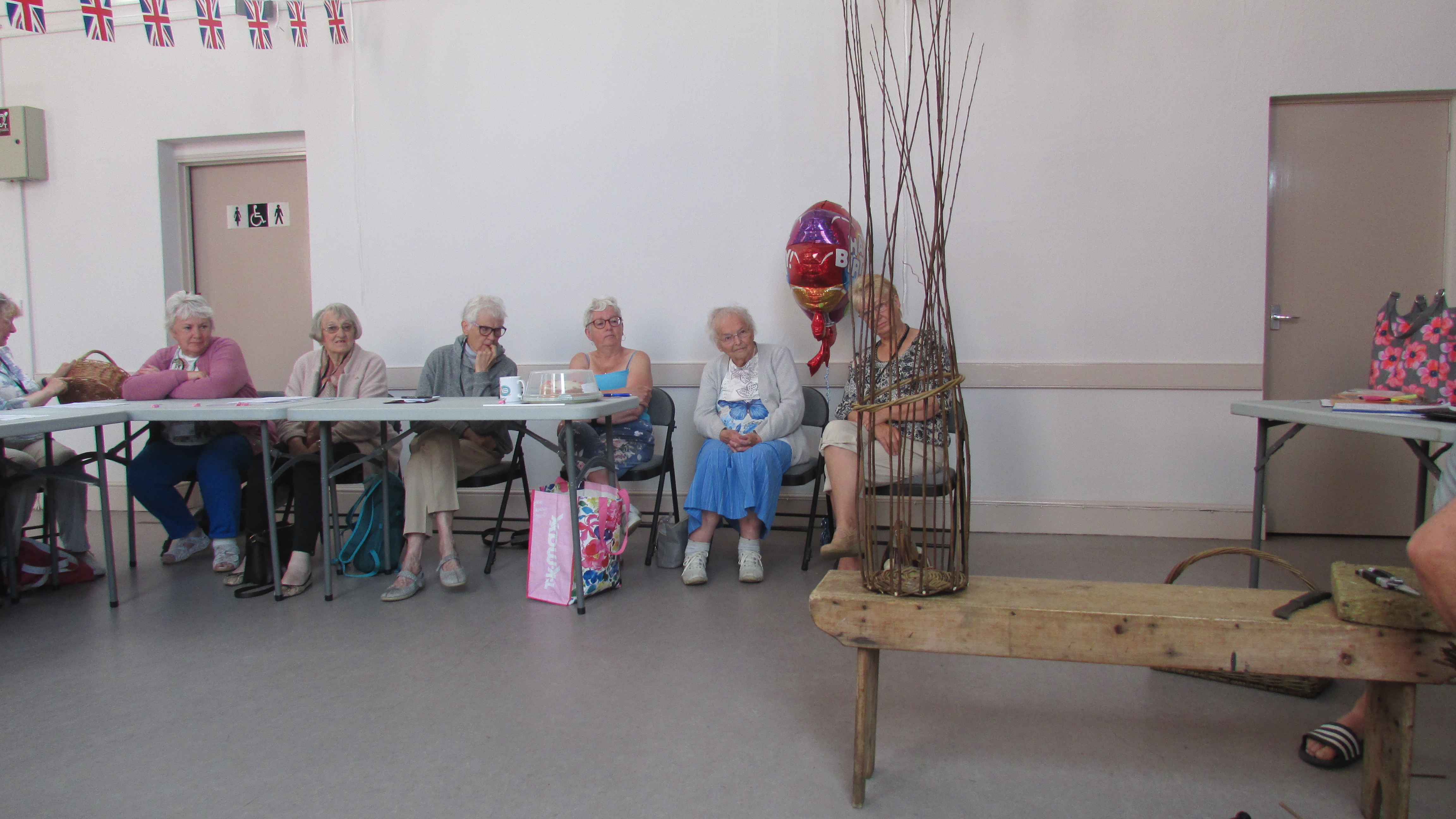 The willow Basket nears completion