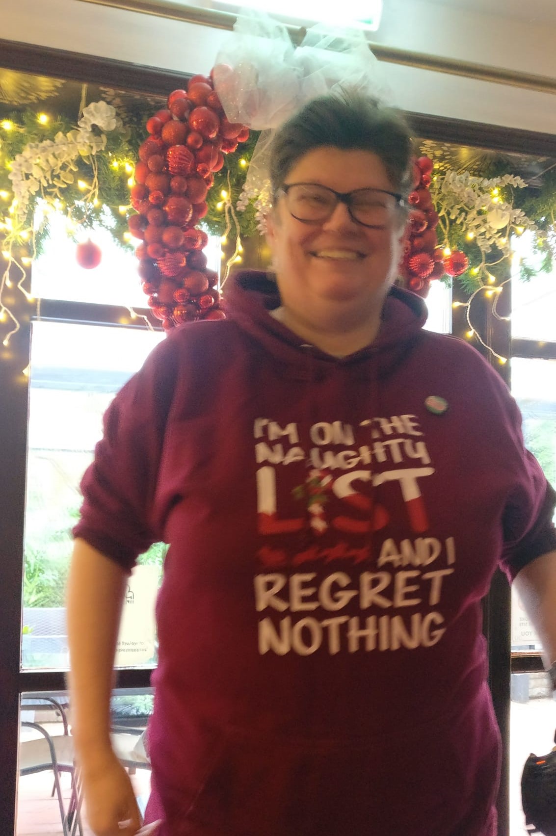 Our Resident Naughty Elf is Caught