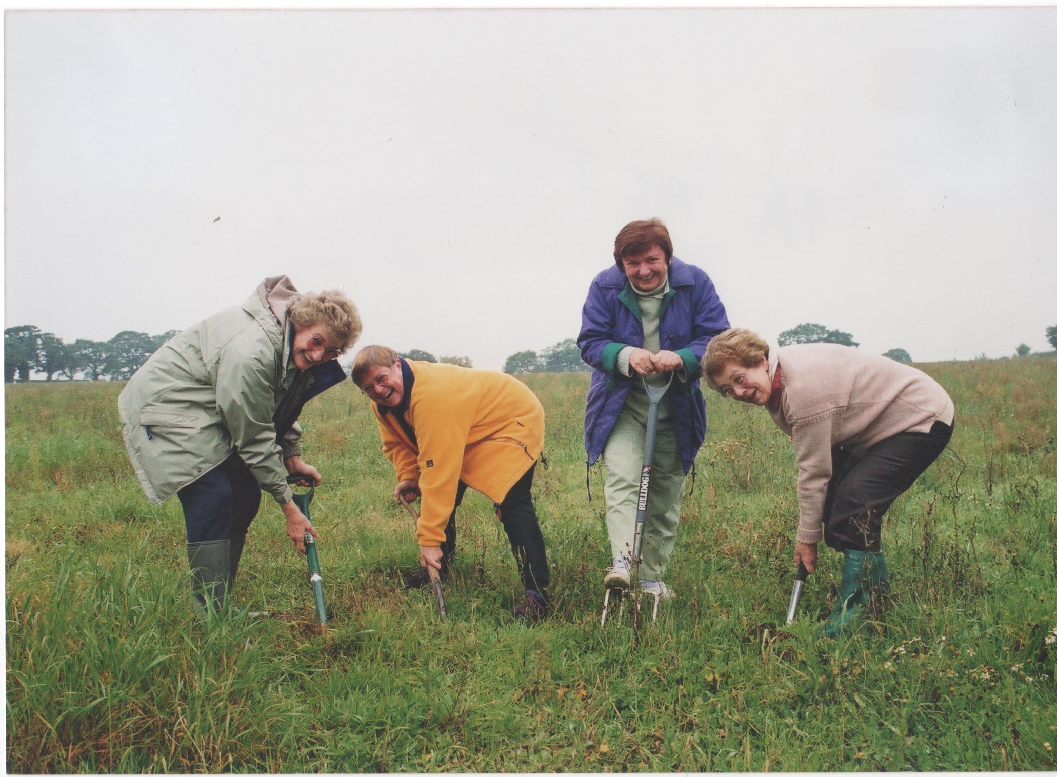 L-R Pat Coles, Ann Morgan, Aleathia Mann and Jean Wilson.